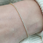 Bracciale Tennis Donna in ORO 750 (18KT) - 1539.BR28438:58M7 - immagine 2