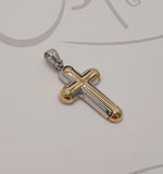 Pendente Croce ORO 750 (18KT) - 2185.CR180X42M12