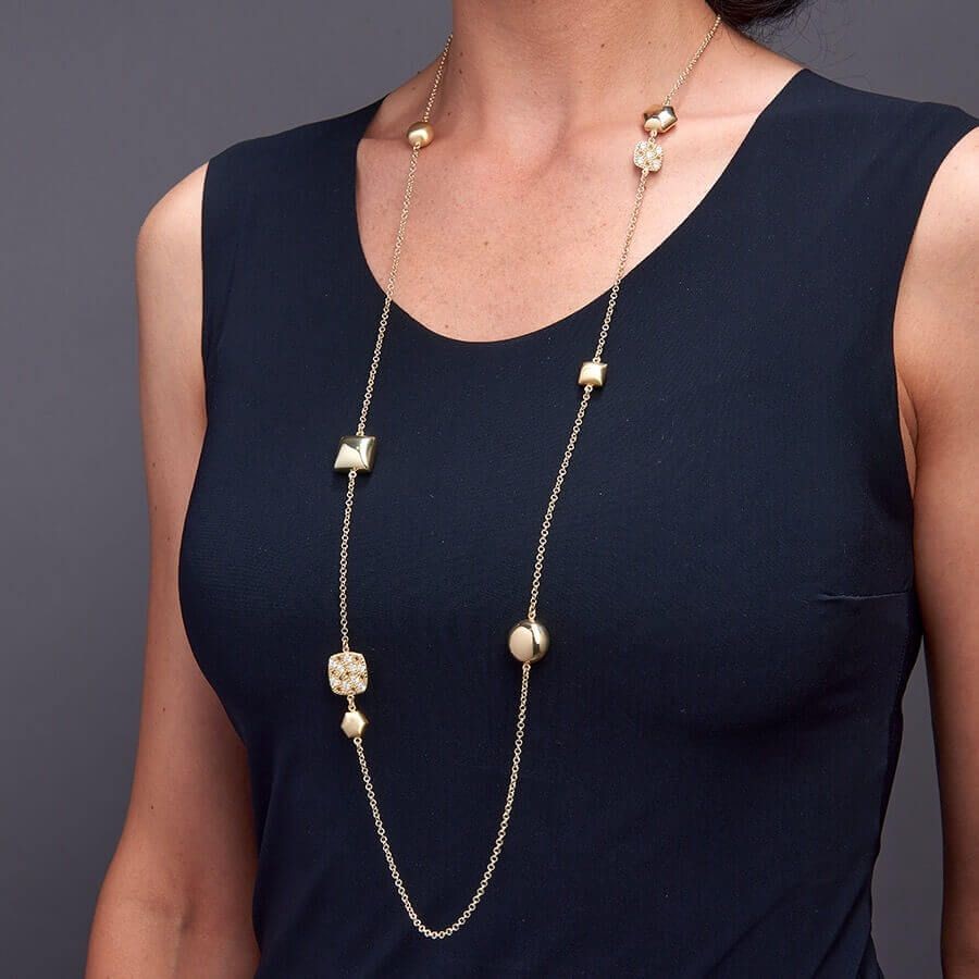 Collana Donna AQUAFORTE VICENZA Le Gelatine Preziose - H4184678 - immagine 2