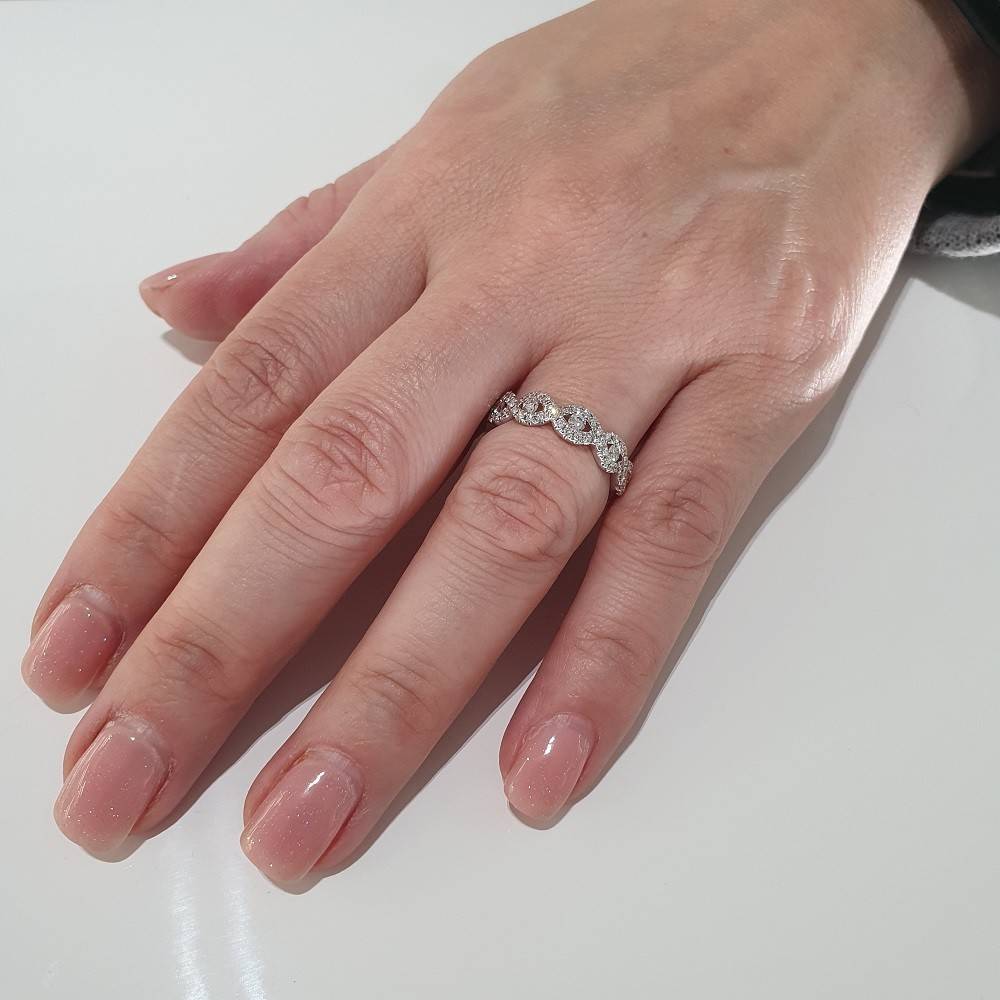 Anello Donna GIORGIO VISCONTI in oro con diamanti - ABX16456