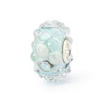 Beads Trollbeads TGLBE-20332 “Acqua Scintillante” in vetro