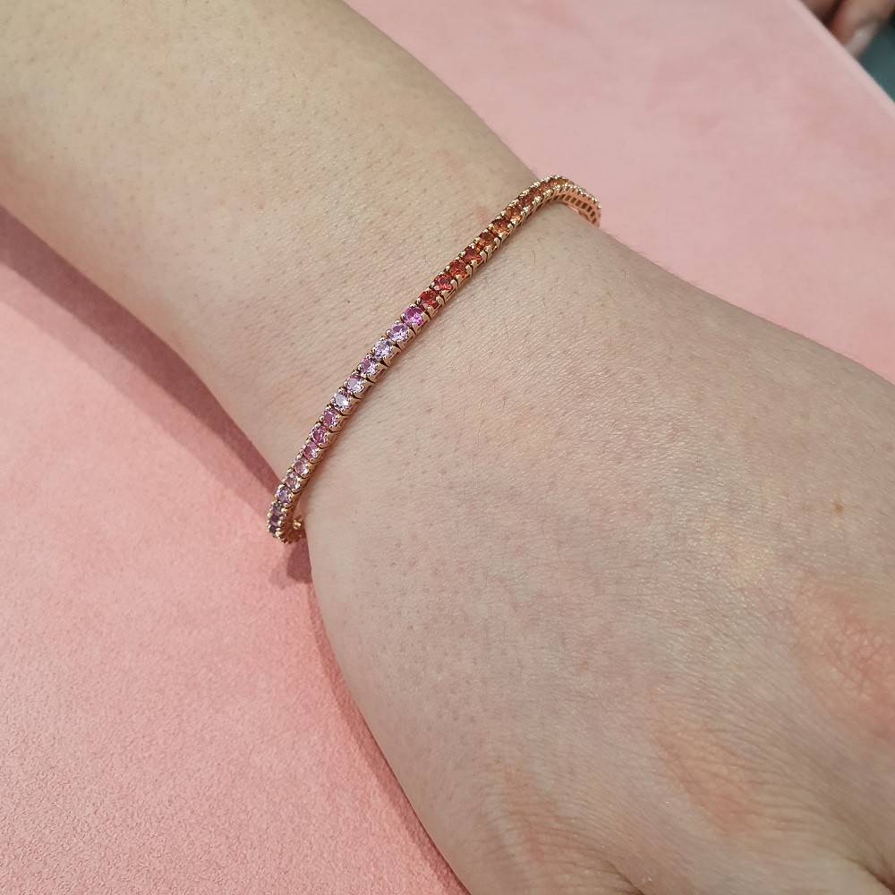 Bracciale Tennis Donna CRIERI Color - BTECOK440SM3180 - immagine 2