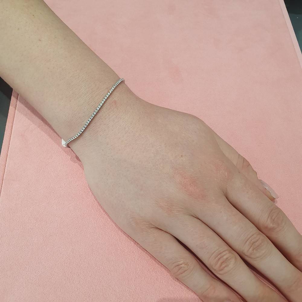 Bracciale Tennis Donna POESIA GIOIELLI BY CRIERI Ares - BTEAAK070WK1170