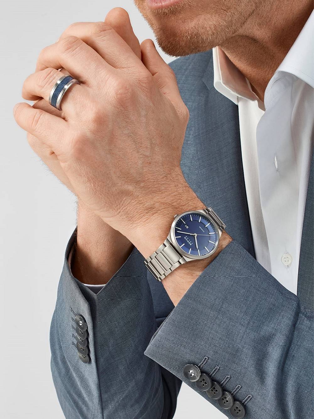 Orologio Uomo BERING Titanium Solar - 15239-777 - immagine 2