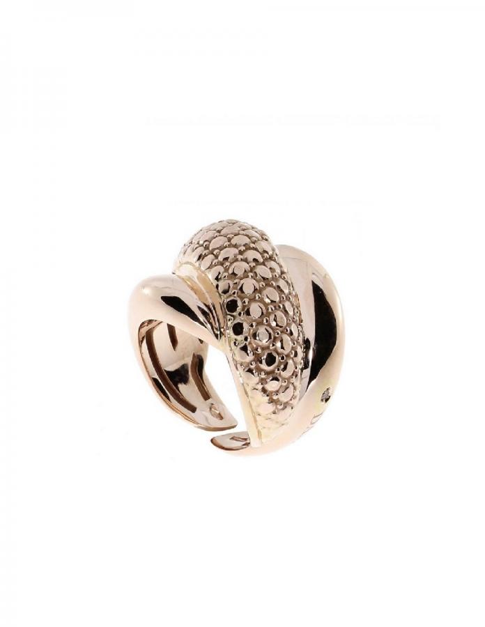 Anello Donna DAMIANI in oro e diamante collezione Gomitolo  -  20062753