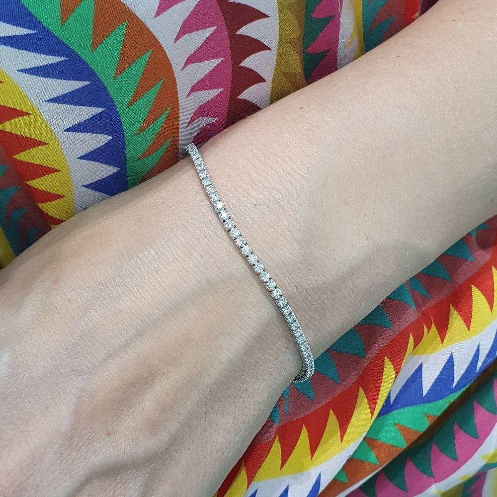 Bracciale Tennis Donna POESIA BY CRIERI Ares - BTEAAK160WK1180