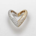 Anello Donna GIORGIO VISCONTI in oro e diamanti collezione Boomerang  -  A16793