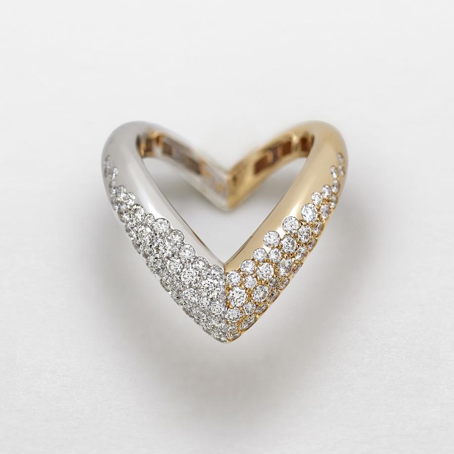 Anello Donna GIORGIO VISCONTI in oro e diamanti collezione Boomerang  -  A16793