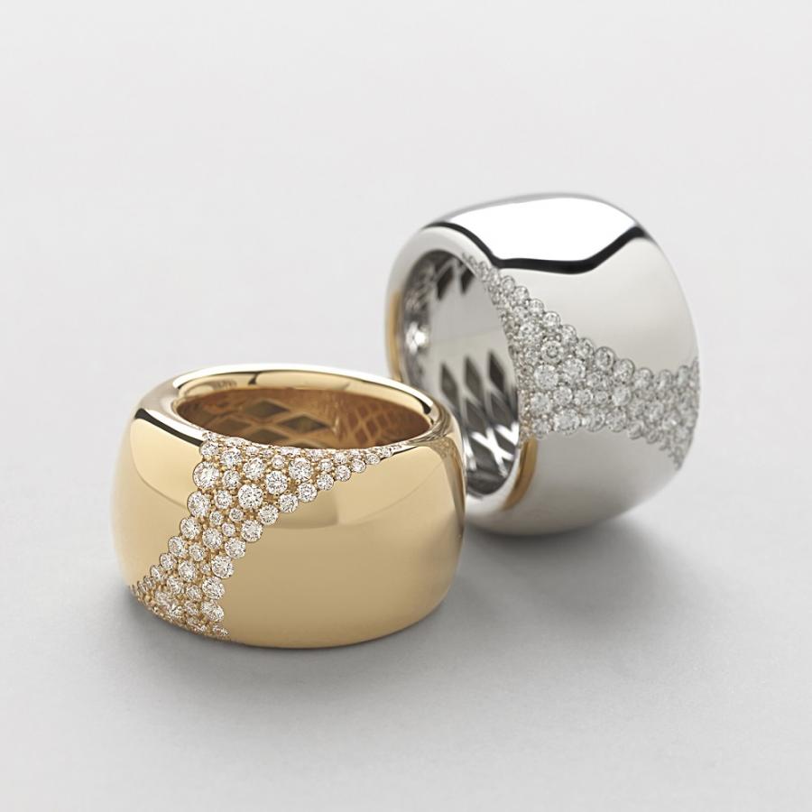 Anello Donna GIORGIO VISCONTI in oro e diamanti collezione Etoile  -  AR16691