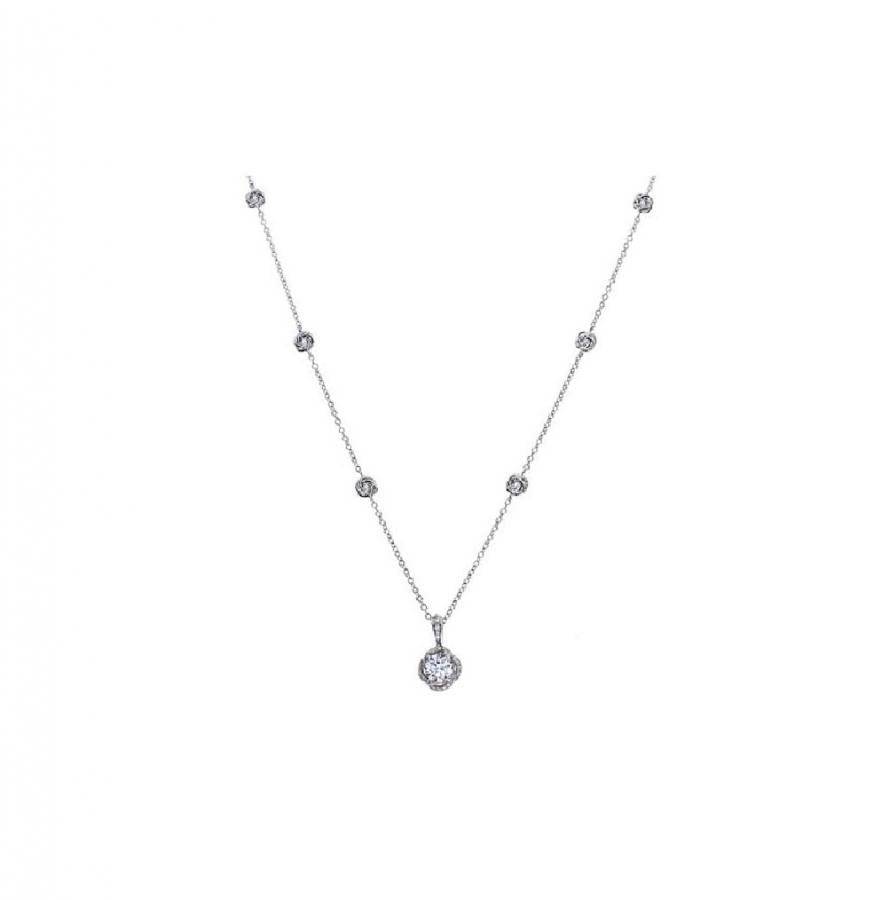 Collana Donna DAMIANI in oro e diamanti collezione Bocciolo  -  81076839