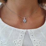 Collana Donna GIORGIO VISCONTI in oro, acquamarina e diamanti  -  GB39521BA - immagine 2