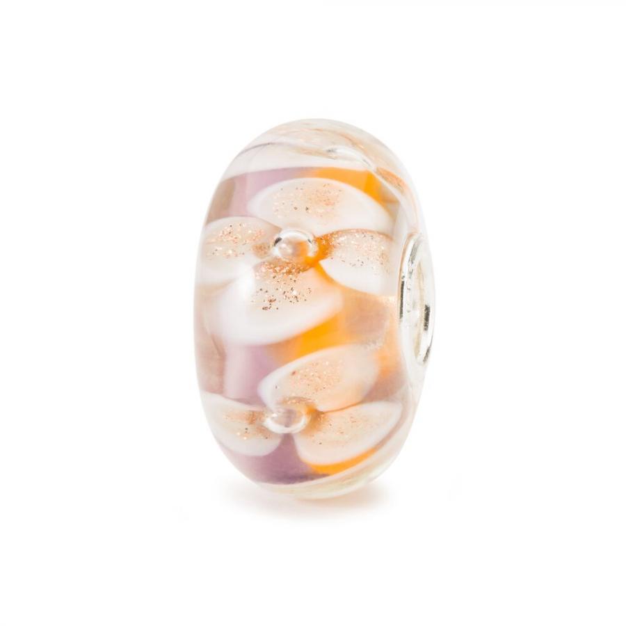 Beads Trollbeads TGLBE-20104  “Bouquet D’Amore”  in vetro