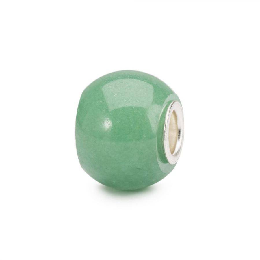 Beads Trollbeads TSTBE-00018  “Avventurina Rotonda”  in pietra preziosa