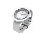 Orologio Donna DAMIANI in ceramica bianca, diamanti e zaffiri blu collezione Belle Epoque  -  30014564
