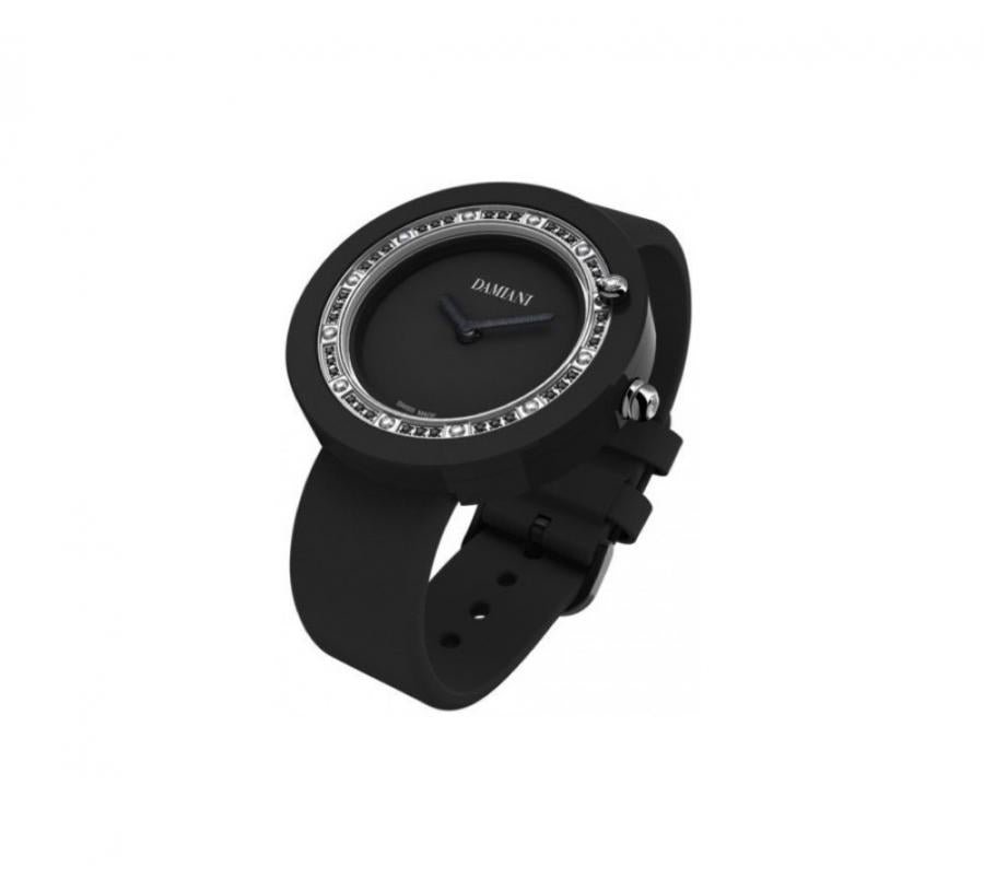 Orologio Donna DAMIANI in ceramica nera e diamanti collezione Belle Epoque  -  30014565