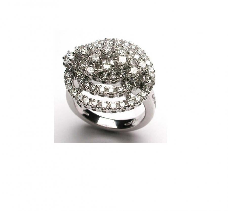 Anello Donna DAMIANI in oro e diamanti collezione Sophia Loren  -  20020181