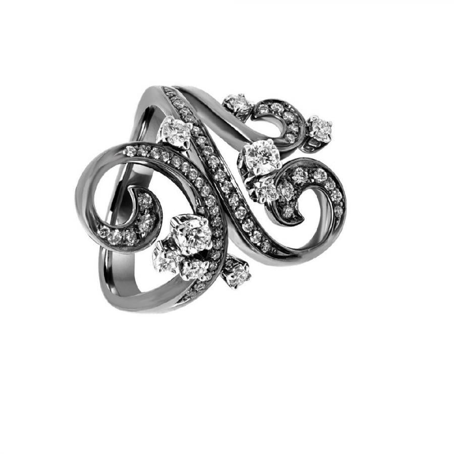 Anello Donna DAMIANI in oro e diamanti collezione Valencienne  -  20037240