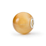 Beads TROLLBEADS   -   Onice di Gatto Rotondo Grande   -   in Pietra Preziosa   -   TSTBE-10020