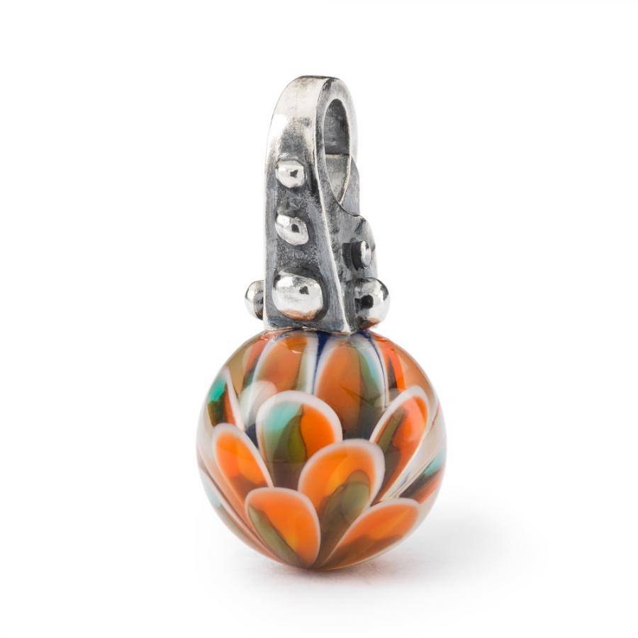 Pendente Trollbeads TAGPE-00084   Foglie D'Autunno in argento 925 e vetro