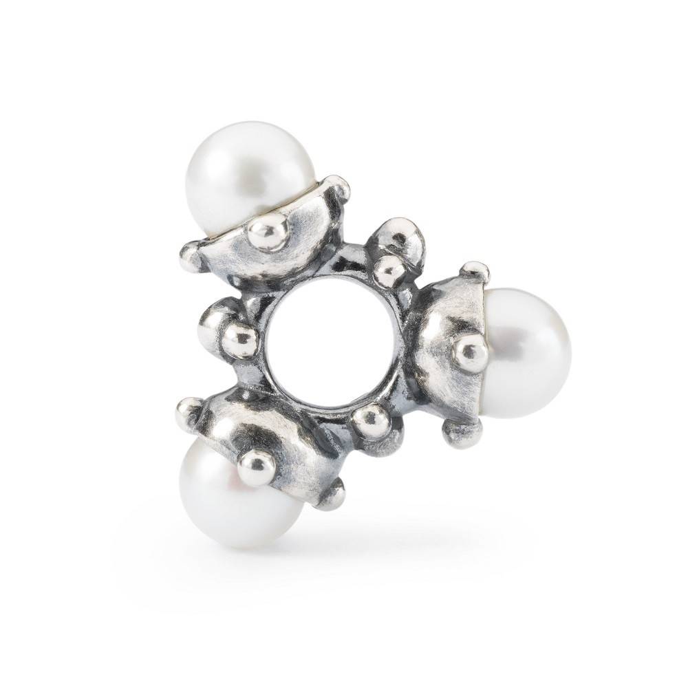 Beads Trollbeads TAGBE-00291   “Perle di Luce”  in argento 925 e perle - immagine 3