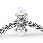 Beads Trollbeads TAGBE-00291   “Perle di Luce”  in argento 925 e perle - immagine 4