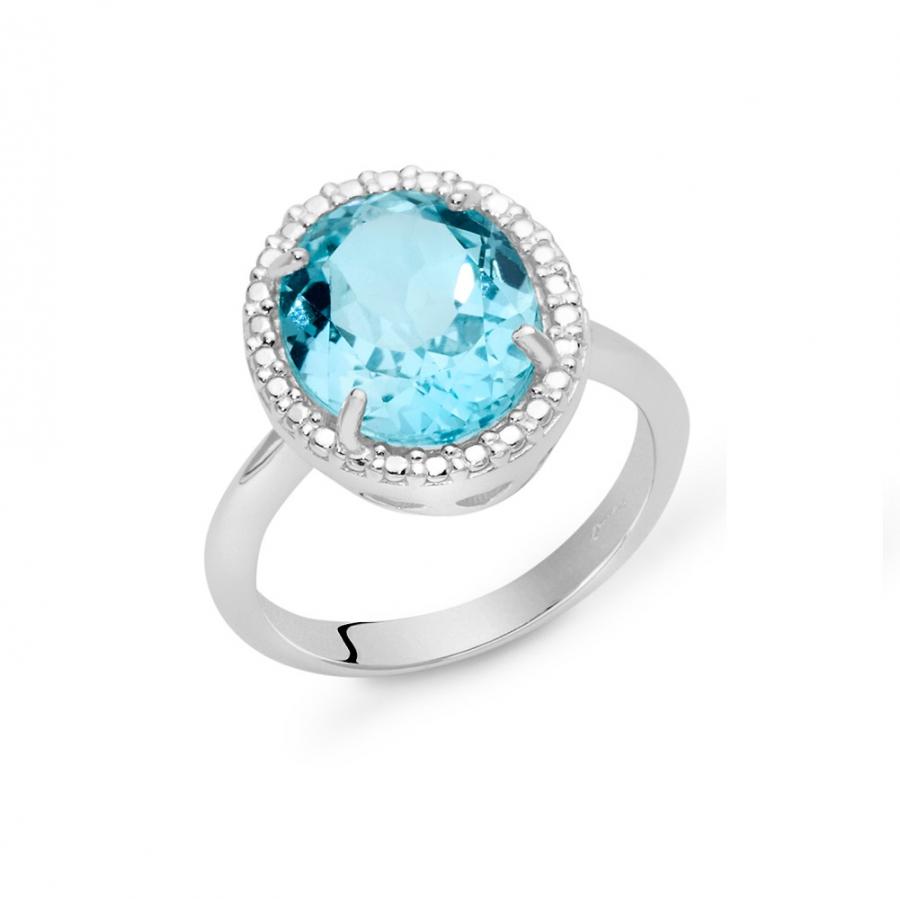 Anello Donna MILUNA Gemma del Cielo 925 - LID3465M16
