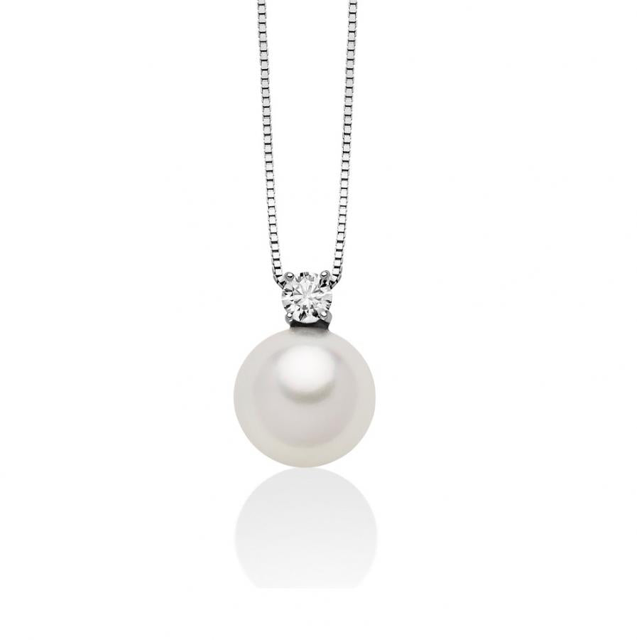 Collana Donna MILUNA Perle Australia 750 - PCL5419AM