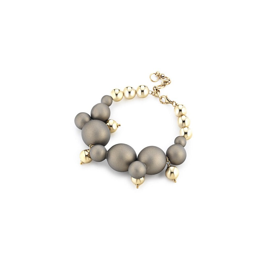 Bracciale Donna MARCELLO PANE Rubber Gold- BRAR116