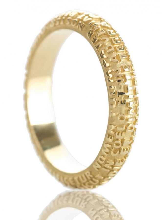 Anello Uomo TUUM La Fede - FEMCL0300G/21