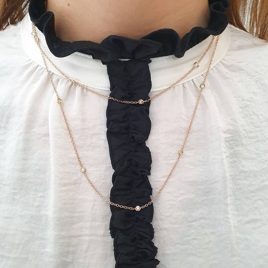Collana Donna CRIERI Zefiro - CFAZEK040WG3900
