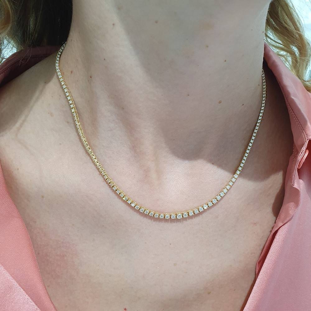 Collana Tennis Donna CRIERI Icon - GTEDEK340WG2420