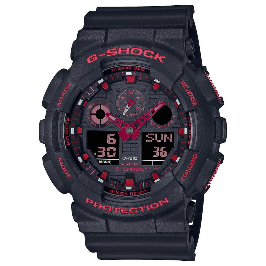 Orologio Uomo CASIO G-Shock  -  GA-100BNR-1AER
