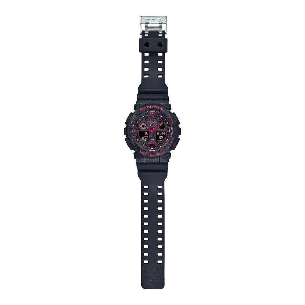 Orologio Uomo CASIO G-Shock  -  GA-100BNR-1AER - immagine 6