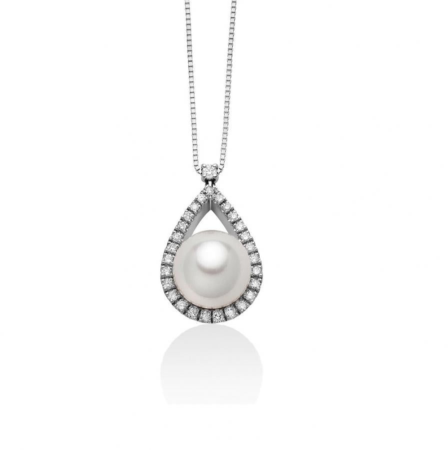 Collana Donna MILUNA Perle Australia 750 - PCL5852A