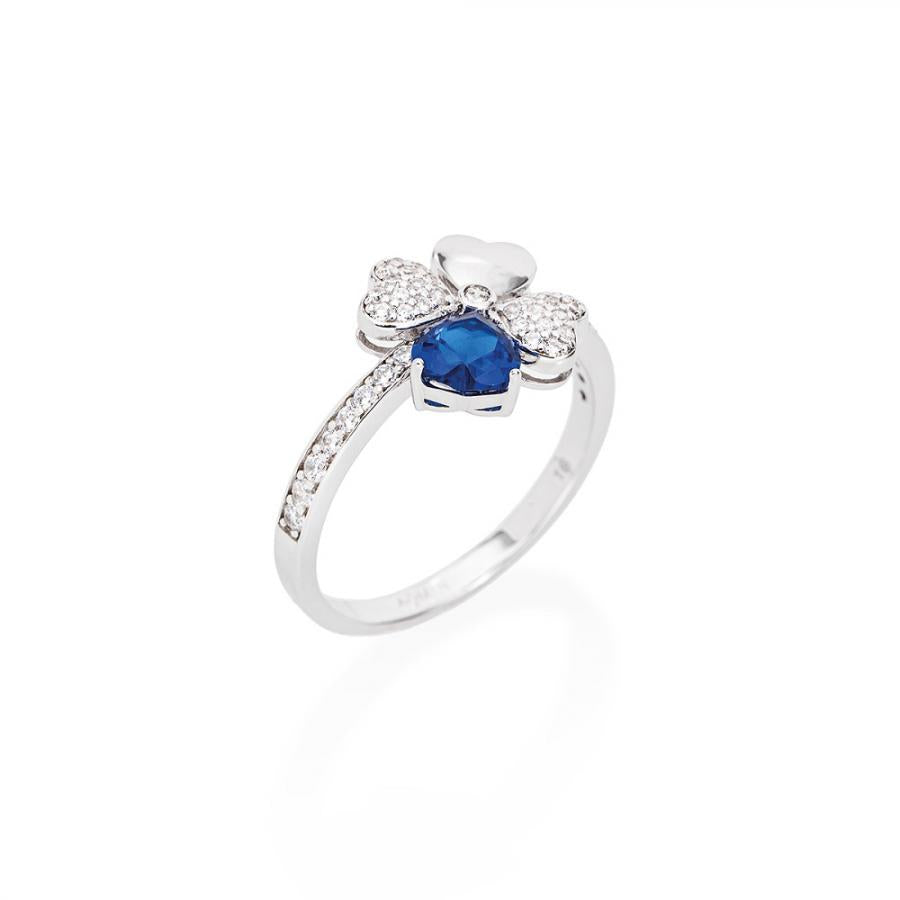 Anello Donna Gioielli AMEN  -  Quadricuore  -  RQUBBL-14