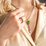 Collana TROLLBEADS   “D’Argento con Perla” in Argento 925 - Lunghezza 100 cm   -  TAGFA-00023 - immagine 3