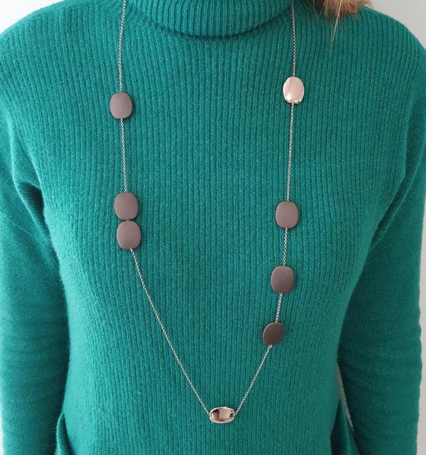 Collana Donna MARCELLO PANE Rubber - CLAR078