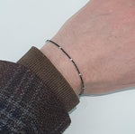 Bracciale Uomo Tennis ORO 750 (18KT) - 2490.BR22652:80M15