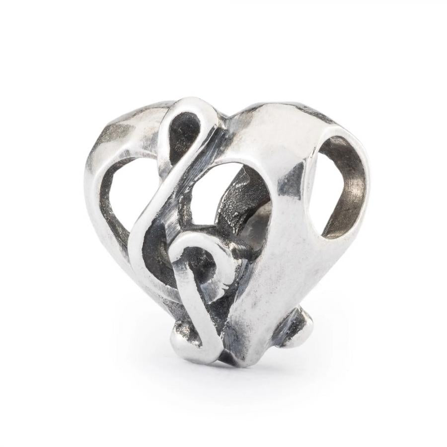 Beads TROLLBEADS   -   Canzone D’Amore   -   in Argento 925‰   -   TAGBE-10267
