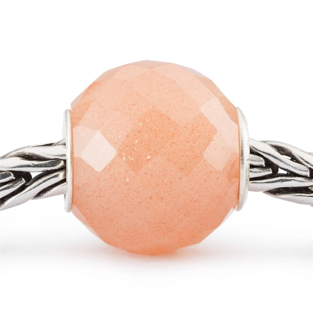 Beads TROLLBEADS - Pietra di Luna Rotonda Sfaccettata - TSTBE-00032 - immagine 2