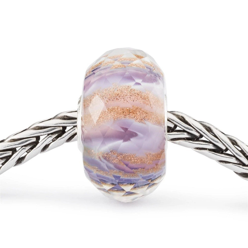 Beads TROLLBEADS   -   Melodia Lilla   -   in Vetro   -   TGLBE-30101 - immagine 2