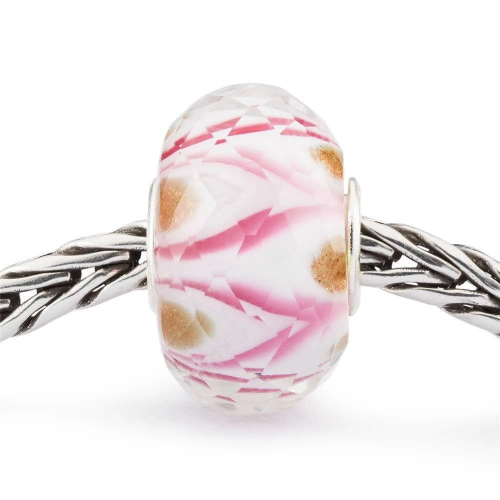 Beads TROLLBEADS   -   Sinfonia Rosa   -   in Vetro   -   TGLBE-30105 - immagine 2
