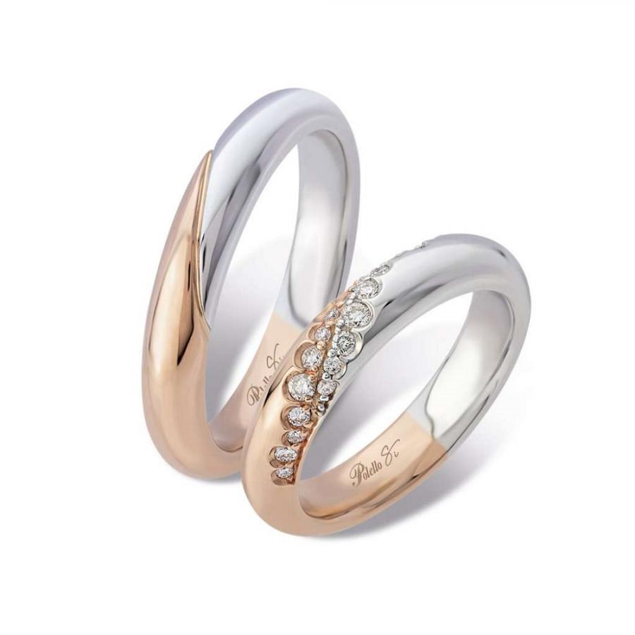 Coppia Fedi POLELLO Una Scelta D’Amore - 3304DBR - 3304UBR