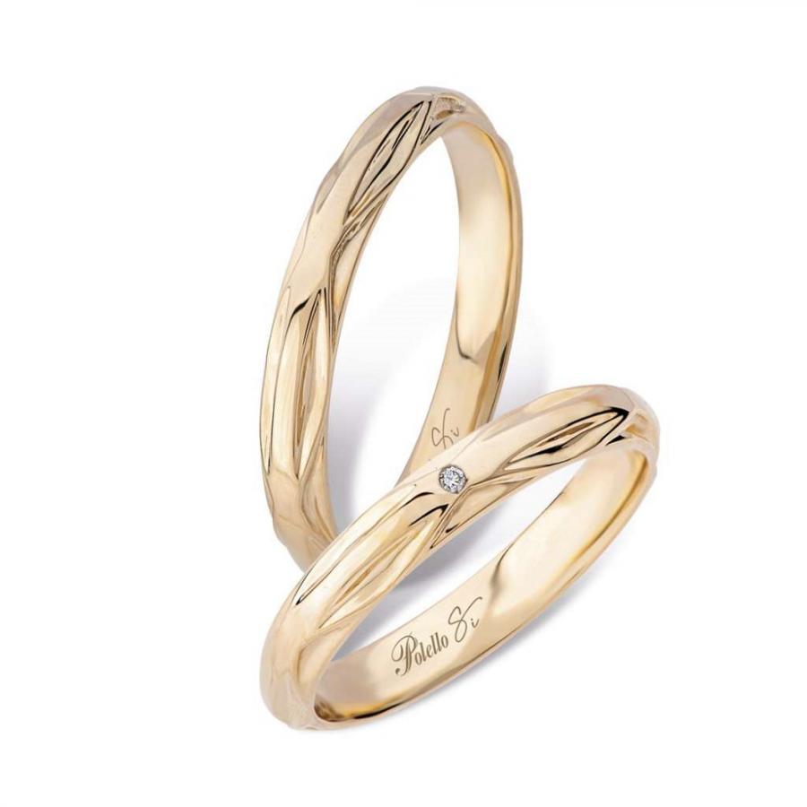 Coppia Fedi POLELLO Una Scelta D’Amore - 3308DG - 3308UG