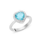 Anello Donna MILUNA Gemma del Cielo 925 - LID3464M14