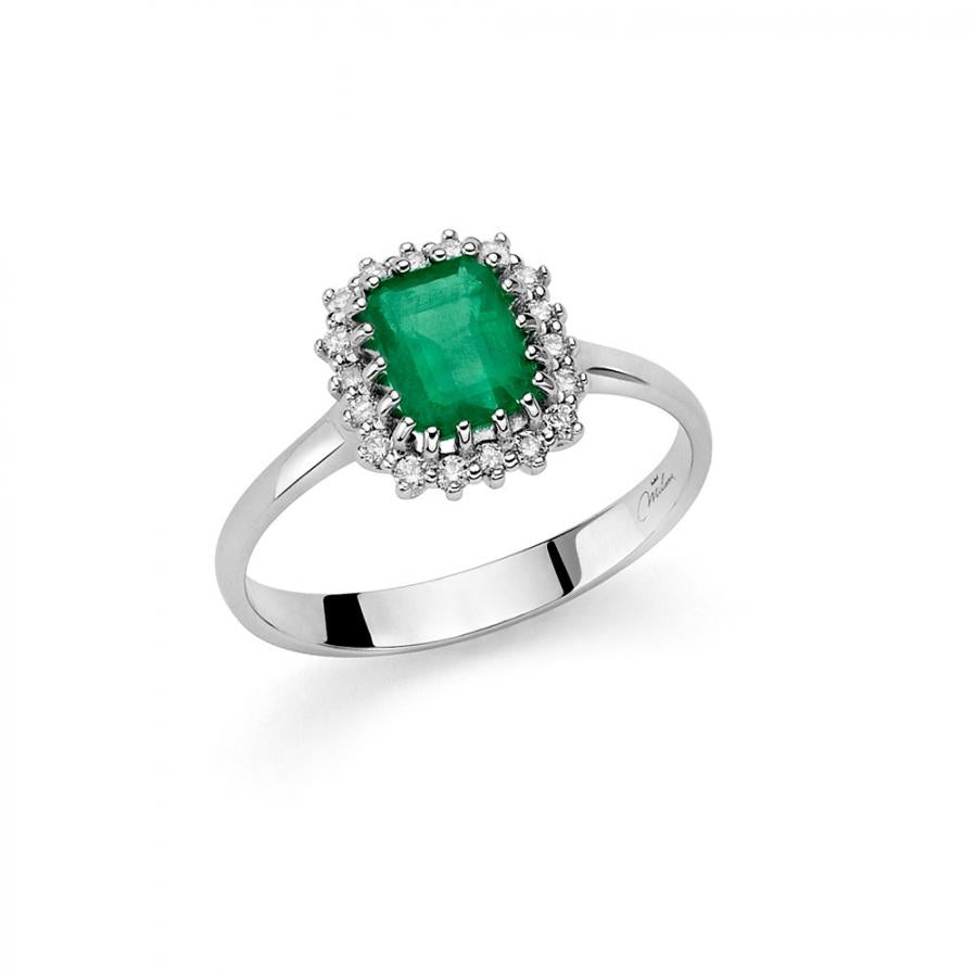 Anello Donna MILUNA Gemme Preziose 750 - LID3376