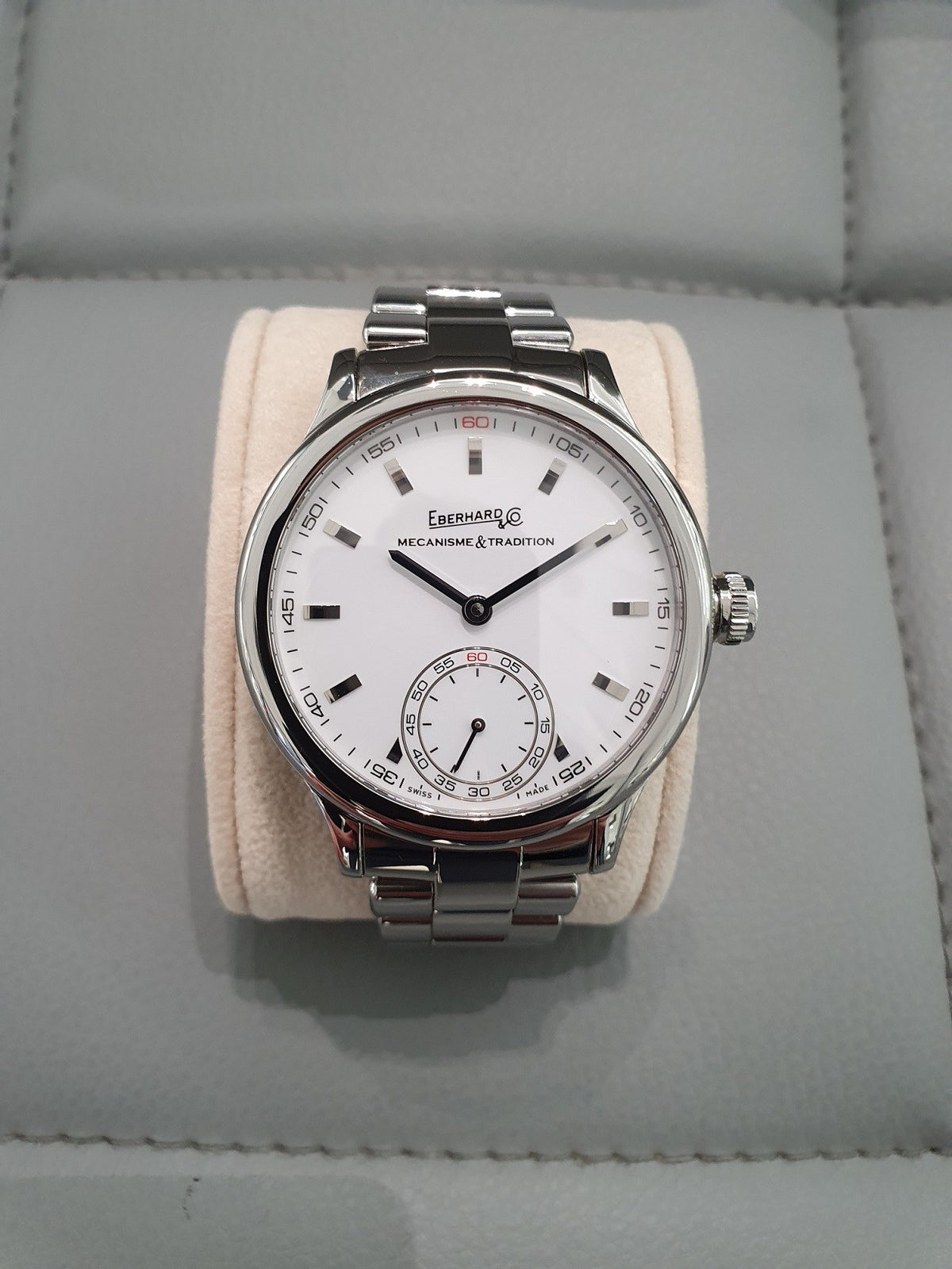 Orologio Uomo EBERHARD Traversetolo - Quadrante Bianco - 21116 CA - immagine 2