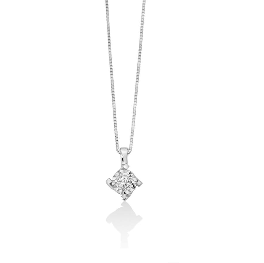 Collana Donna MILUNA Punto Luce 750 - CLD4075
