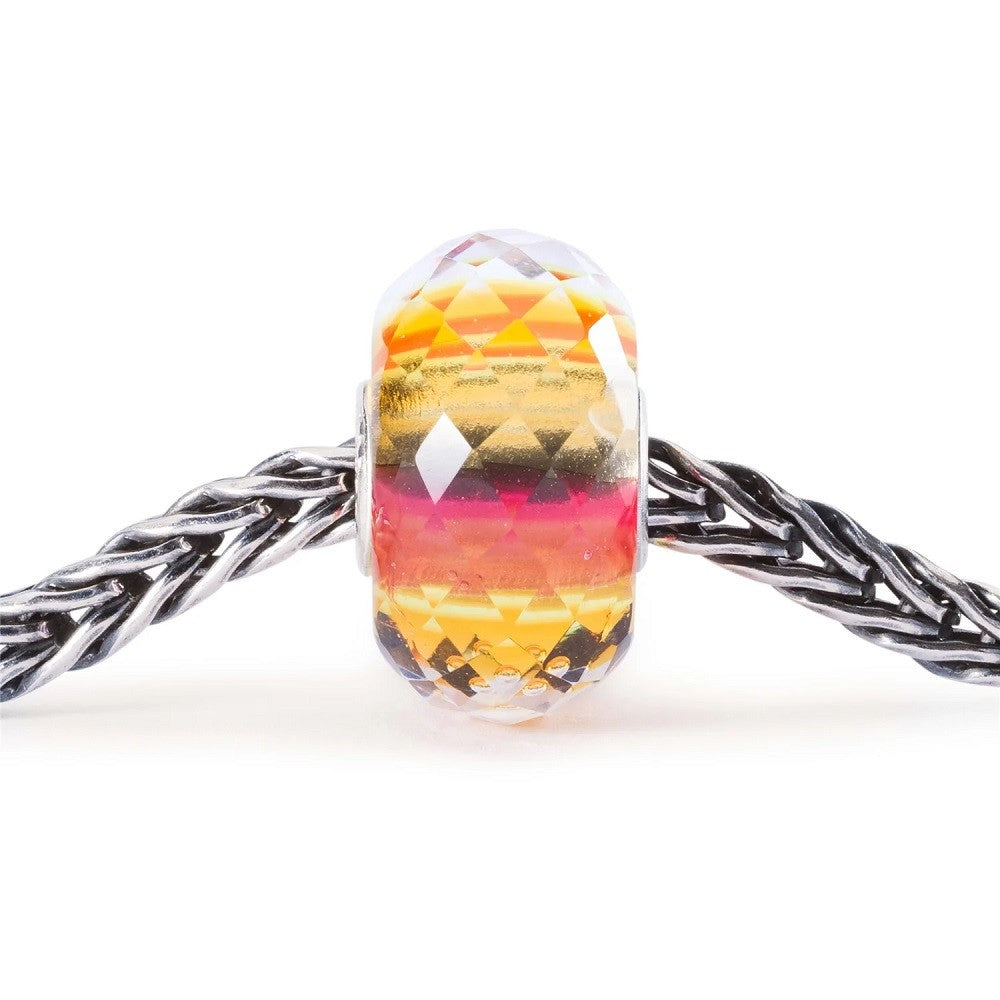 Beads TROLLBEADS Riflessi di Curiosità ed Energia in Vetro di Murano TROLLBEADS DAY 2023 - TGLBE-30111 - immagine 7