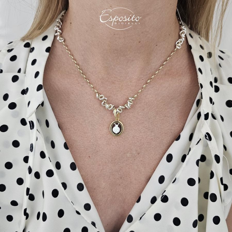 Collana Donna CAMEO ITALIANO Romantica - CR-P21SCH-G
